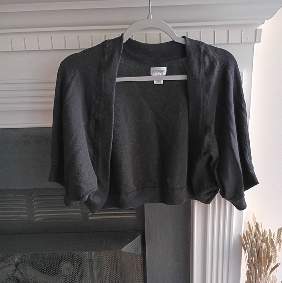 Adult Motherhood Maternity 3X Black Shrug - Picture 1 of 4